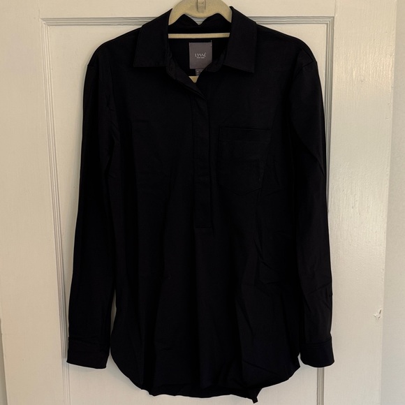 Lysse Black Long Sleeve Blouse - Picture 1 of 10